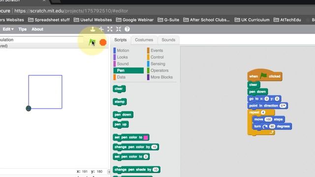 Coding with Scratch - Create a Solar System Simulation in Scratch - Lesson 1 - Scratch MIT EDU code смотреть онлайн