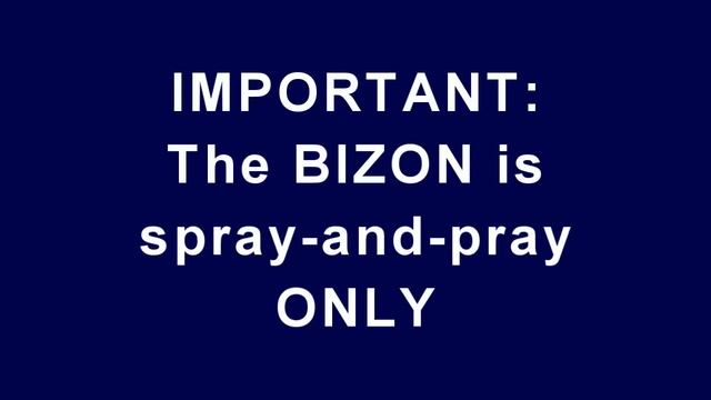 WEAPON MASTERY #1: BIZON смотреть онлайн