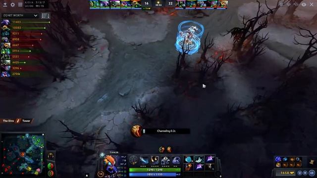 Shadow plays Tinker!!! Dota 2 Full Game 7.20 смотреть онлайн