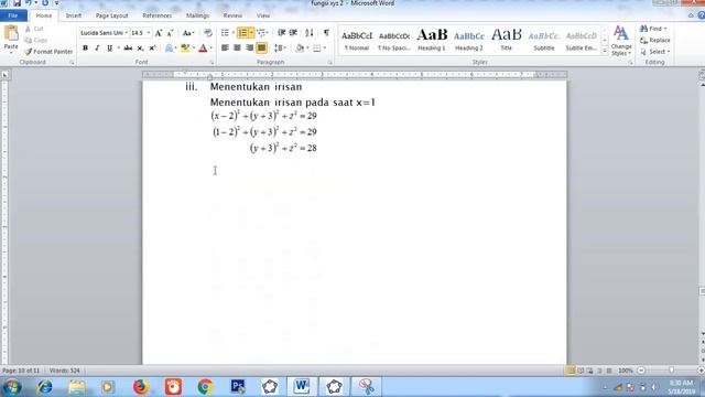 Cara Menggambar Bola di R3 dengan Geogebra смотреть онлайн
