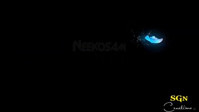 💕Nuvvaina Nammavuga Cheliya 💕 Black screen Beautiful Lyrical Video By Sai Editz and Creations. смотреть онлайн