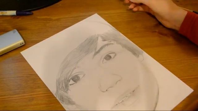 Super Speed Drawing: George Shelley (Union J, X-Factor) | EilidhLovesArt смотреть онлайн
