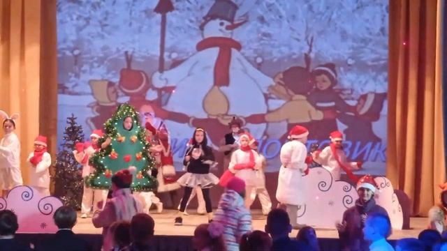 Флэшмоб "Падает снежинка" смотреть онлайн