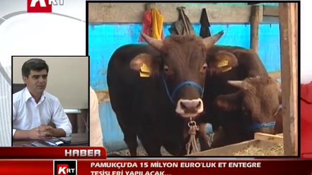 Pamukçu'da 15 Milyon Euro'luk Et Entegre Tesisleri Yapılacak... смотреть онлайн