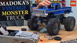 LEGO Technic Monster Truck  VS   Aston Martin DB5 007  | МАДОКА | ТАЧКА ДЛЯ ПЛОХИХ ПАРНЕЙ