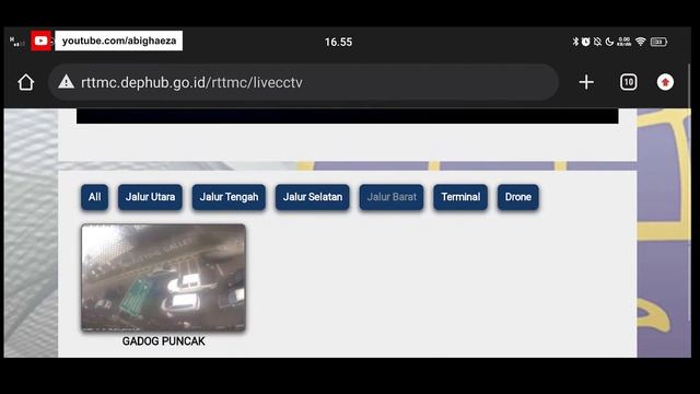 CARA MELIHAT LALU LINTAS JALUR MUDIK LIVE