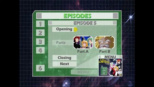 Opening to Lost Universe Complete Collection 2014 DVD (Disc 1) смотреть онлайн