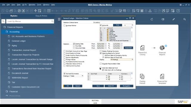 SAP Business One Tips and Tricks Finance Module смотреть онлайн
