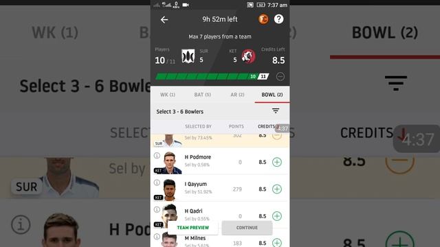 SUR VS KET DREAM11 TEAM ENGLISH T20 BLAST SUR VS KET DREAM11 TEAM PLAYING11 смотреть онлайн