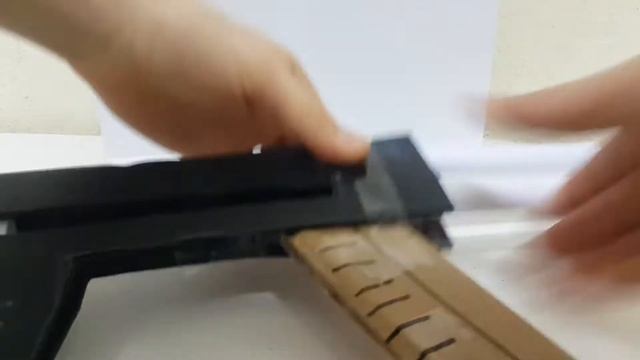 How to make a cardboard saiga 12k shotgun that shoots,part 2/3 смотреть онлайн