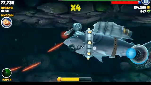 Hungry shark megalodon хаваем все вакруг смотреть онлайн