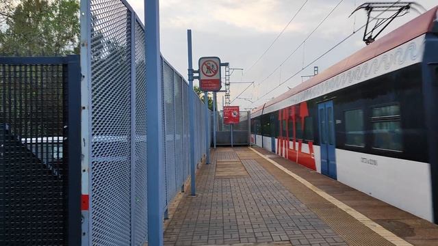 ЭГ2ТВ 1.5 021 с сообщением №7330/7329 Нахабино - Подольск.