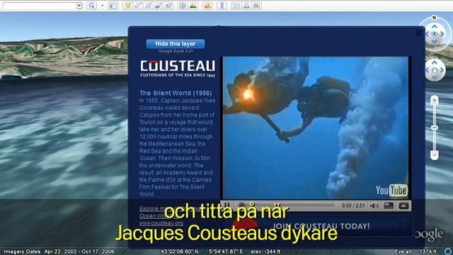 Explore the Ocean in Google Earth 5.0 смотреть онлайн