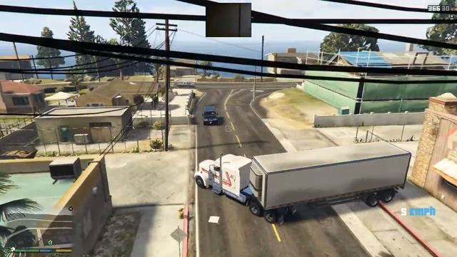 Freightliner Classic XL ATS ETS2 привёз товар в свой бар но парковать оказалась не легко смотреть онлайн