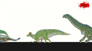 Size Comparison Episode 01 | DINOSAURS Animated Size| Know the size of a dinosaurComparison