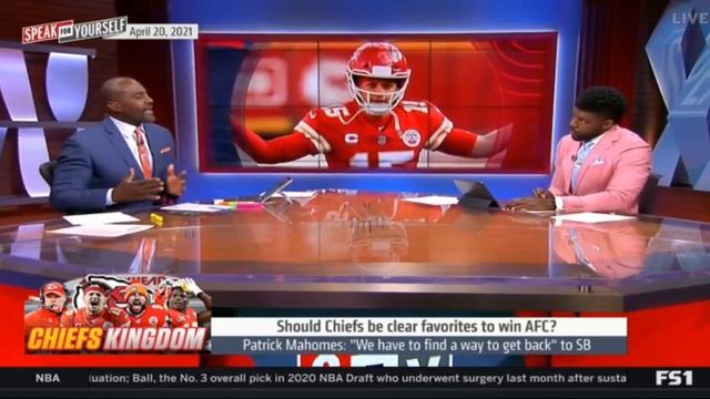 Speak For Yourself | Acho "debate" Chiefs are the most popular and the reasons for winning the AFC смотреть онлайн