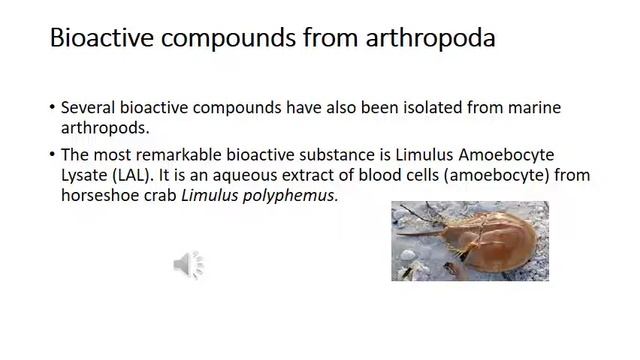 LEC 5 Bioactive compounds from invertebrates смотреть онлайн