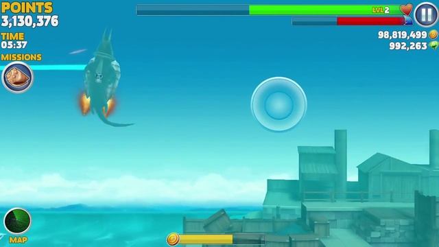 Gameplay with Mr. Snappy - Hungry Shark Evolution смотреть онлайн