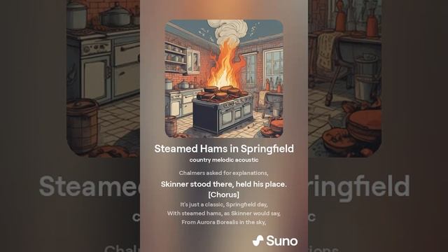 I had AI make a song about Steamed Hams смотреть онлайн