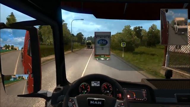 11 ETS 2 Kursk Roslavl RusMap MAN TGX смотреть онлайн
