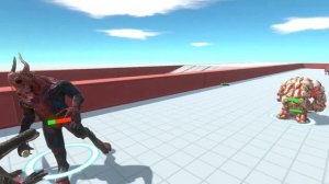 Escape From Machimosaurus Last Survivor Uphill Course / Animal Revolt Battle Simulator