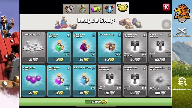 NÂNG NHANH NHẤT CÓ THỂ - GEM TO MAX TOWN HALL 13 Clash of clans #13 | Akari Gaming смотреть онлайн