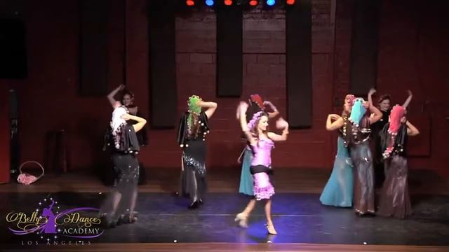 Melaya Leff by Katya Malaya and The LA Bellydance Academy смотреть онлайн