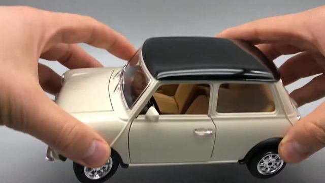 Classic Mini Cooper(1969) Bburago 1:16 Diecast Model Car [Simple Review] смотреть онлайн
