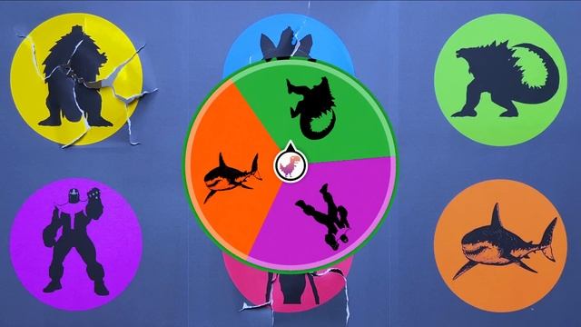 Monster: Godzilla Earth, Gamera, Space Godzilla, Traffic Light Head, Megalodon, Thanos #54 смотреть онлайн