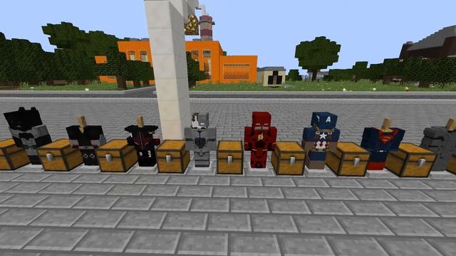 Новый мод на супергероев в майнкрафт 1.12.2 смотреть онлайн