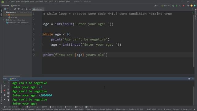 While loops in Python are easy ♾️ смотреть онлайн