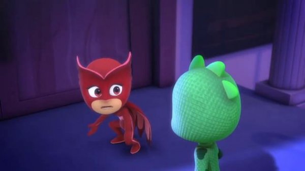 Герои в масках HD Гекко и пропавший Геккомобиль мультик на русском