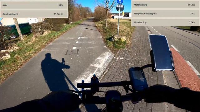 VMax VX2 🛴 - 3 - Reichweitentest | Flach смотреть онлайн