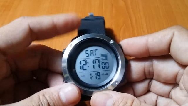 SKMEI 1267 การตั้งค่าเวลาที่2