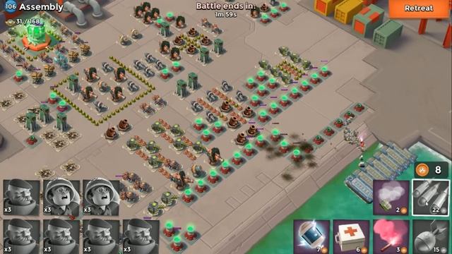 海島奇兵 Boom Beach Level 41 (106) Assembly 16 Force Points смотреть онлайн