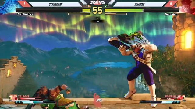 Somniac (M.Bison) vs Schenkhan (Zeku) // SFV:S5 // Finals - Losers Final смотреть онлайн