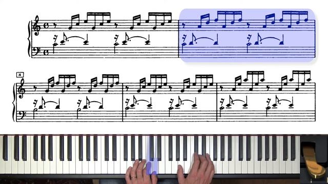 Learn Bach's C Major Prelude (Piano Tutorial) смотреть онлайн