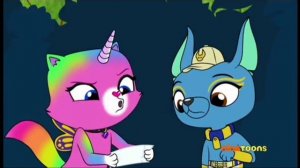 радужно бабочково единорожная кошка часть серии