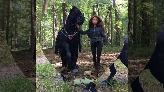 Барби на лошади🏇🏼🏇🏼🏇🏼 #horse #barbie смотреть онлайн