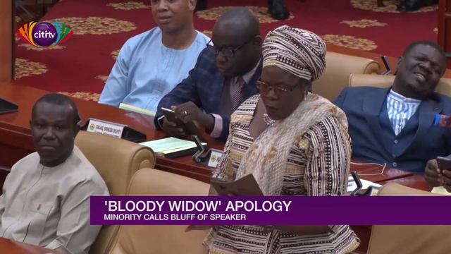 Minority in Parliament refuse to apologise for calling Lydia Alhassan bloody widow смотреть онлайн