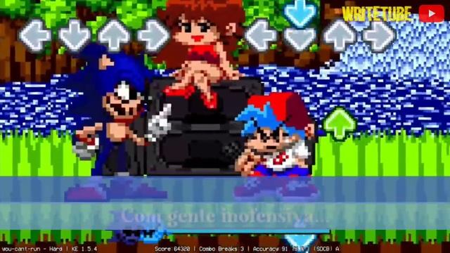 [FANSING] Tente Correr - You Can't Run FNF Sonic.exe Mod pt-br смотреть онлайн