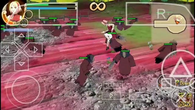 Gaiden Sakura's moves & skills set, NSUNI BTNG Mod: PPSSPP Android смотреть онлайн