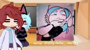 реакция психоняшки на тт #гача #гачаклуб #психоняшки #рекомендации #рек #реакция #реакции