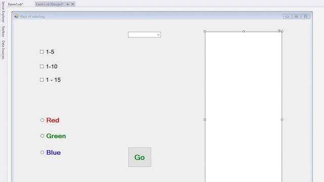 VB net ways of selecting combobox checkbox radio button and debugging смотреть онлайн