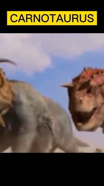 Carnotaurus VS Giganotosaurus battle fight #shorts #dinosaur смотреть онлайн