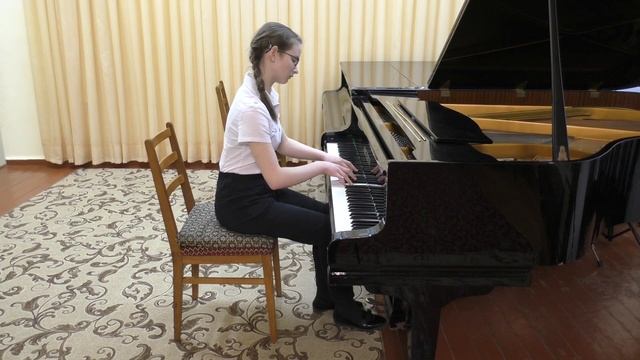 Саранцева Виктория, 14 лет. Ф.Соловьев - "Песня" смотреть онлайн
