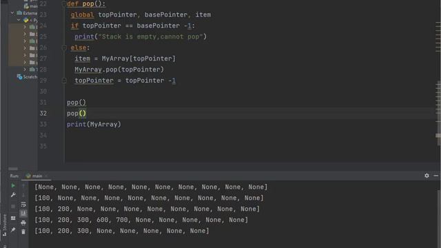 Stack Queue Coding Using Python смотреть онлайн