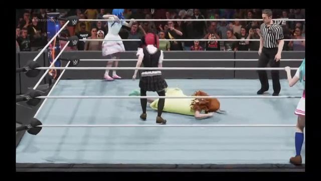 DAL Lolis vs. Bakugan Trio in Elimination Tag Match at WrestleMania смотреть онлайн