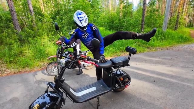 ГОНКА: ПИТБАЙК VS ЭЛЕКТРОБАЙК #питбайк #эндуро #мото #гонка смотреть онлайн