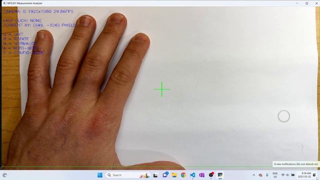 OpenCV Distance Measurement Analyzer смотреть онлайн